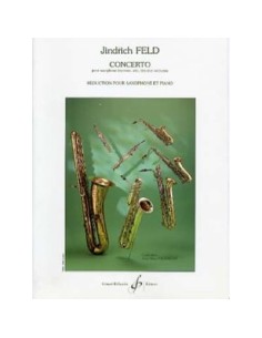 FELD J.-Concierto para Saxofon Mib o Sib y Piano