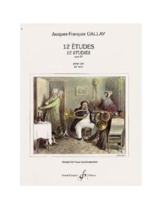 GALLAY J.F.-Studi (12) Op.57 per corno (Garcin Marrou)