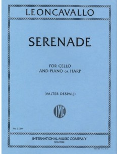 LEONCAVALLO R.-Serenata per violoncello e arpa (Despalj)