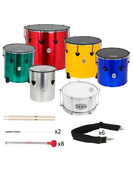 Pack Batucada percusión Izzo