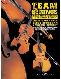 TEAM STRINGS-Piano Accompaniment for String Instruments 1st (Book) "D"