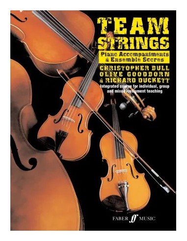 TEAM STRINGS-Piano Accompaniment for String Instruments 1st (Book) "D"