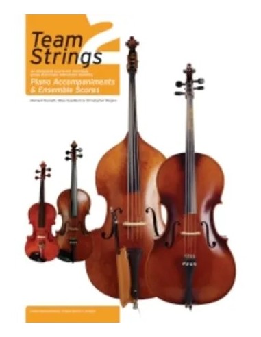 TEAM STRINGS-Piano Accompaniment for String Instruments 2nd (Book) "D"