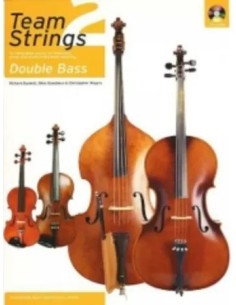 TEAM STRINGS-Double Bass 2nd (Book and CD)