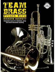 TEAM BRASS-Horn (Book and CD)