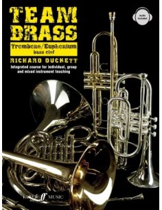 TEAM BRASS-Trombone ed Eufonio (Libro Online e Audio)