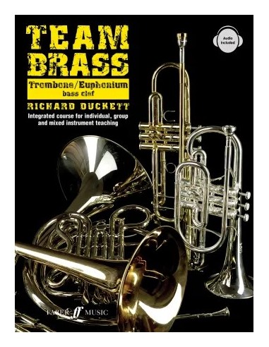 TEAM BRASS-Trombone ed Eufonio (Libro Online e Audio)