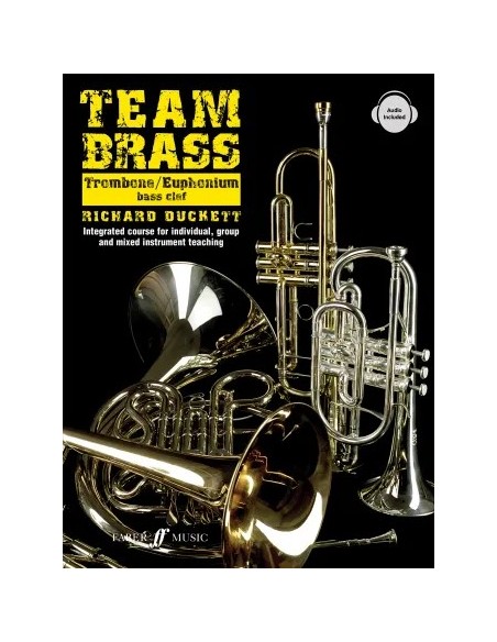 TEAM BRASS-Trombone ed Eufonio (Libro Online e Audio)