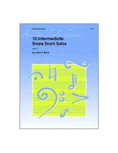 BECK J.H.-Intermediate Solos (10) für Snare Drum