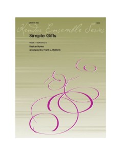HALFERTY F.-Traditional Simple Gifts for 3 Clarinets