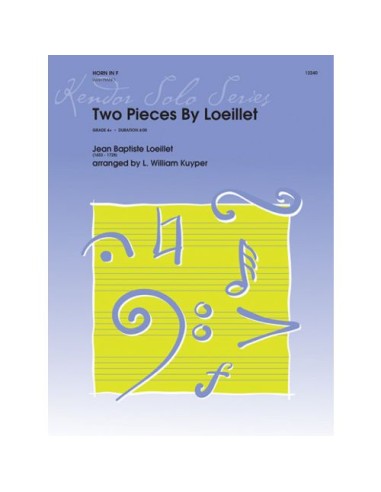 LOEILLET J.B.-Pezzi (2) per corno e pianoforte