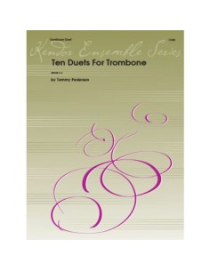 PEDERSON T.-Duets (10) pour 2 trombones