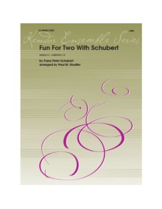 SCHUBERT F.-Fun for Two for 2 Clarinets (Stouffer)