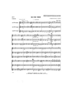 STOUFFER P.M.-Various Six For Three for 3 Trumpets 2