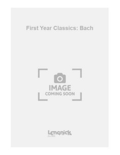 BACH J.S.-First Year Classics para Piano