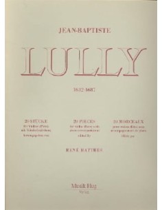 LULLY J.B.-Piezas (20) para Flauta (Violin) y Piano (Matthes)