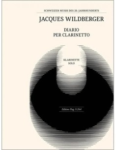 WILDBERGER Journal de la clarinette J.