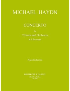 HAYDN J.-Konzert Es-Dur für 2 Hörner und Klavier (Voxman)