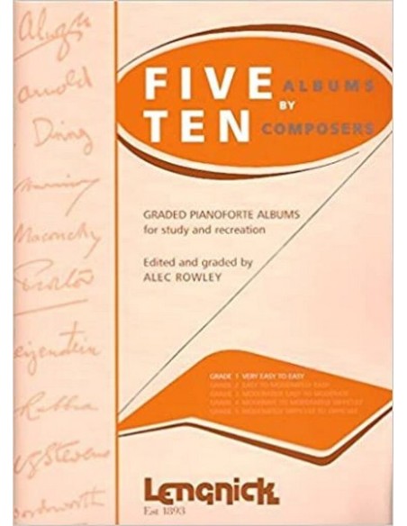 VARIOS-Five by Ten Grado 1 per pianoforte