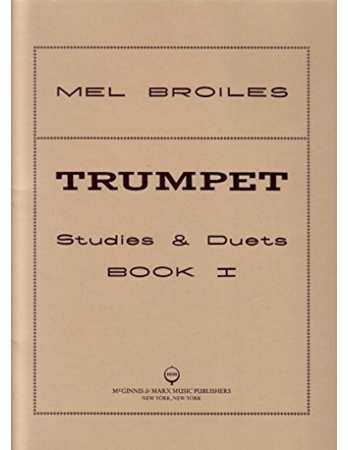 BROILES M.-Studi e Duetti 1° per Tromba