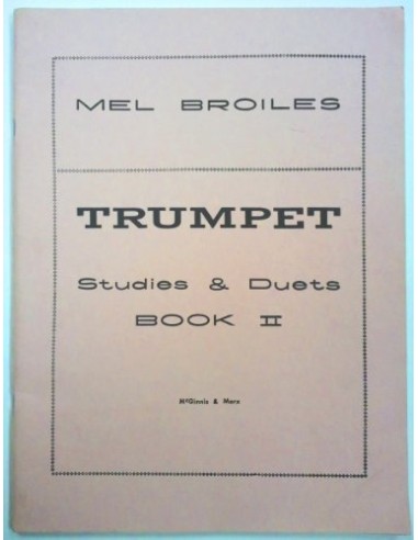 BROILES M.-Studi e Duetti 2° per Tromba