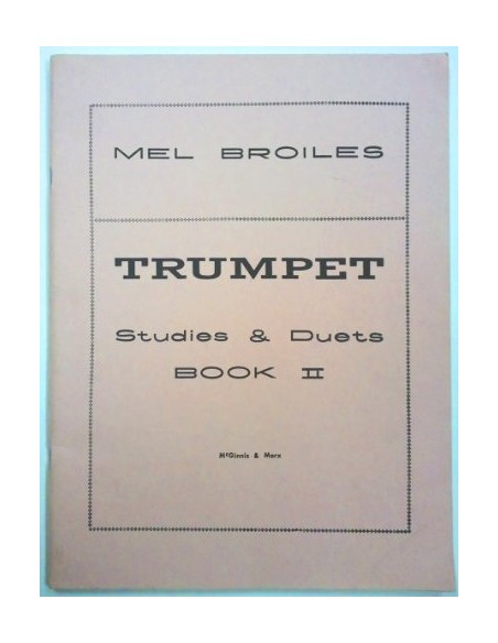 BROILES M.-Studi e Duetti 2° per Tromba