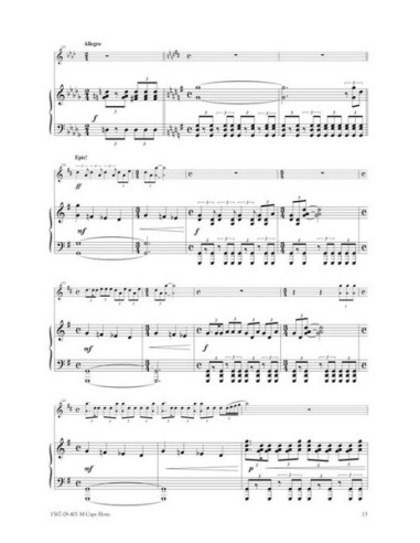 SCHWARZ O.M.-Capo Horn per 2 corna