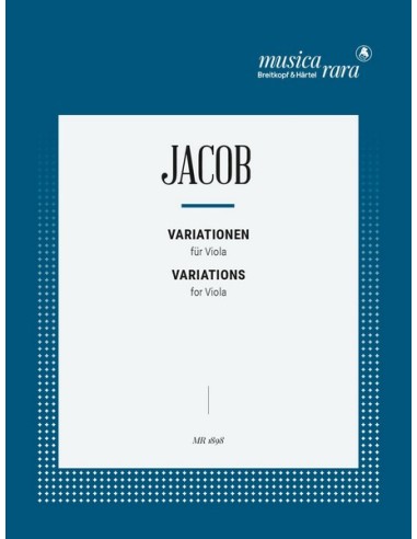 JACOB G.-Variationen (1975) per viola