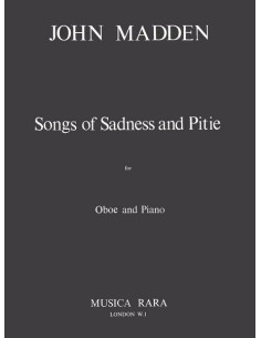 MADDEN J.-Songs of Sadness and Pitie for Oboe and Piano