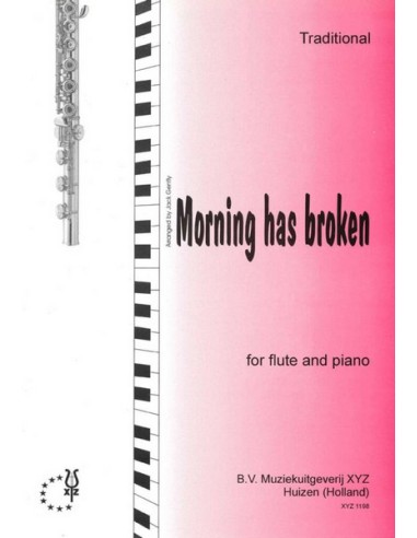 GENTLY J.-Morning has Broken per flauto e pianoforte