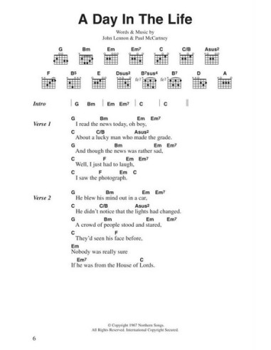 BEATLES-Complete Chord Songbook