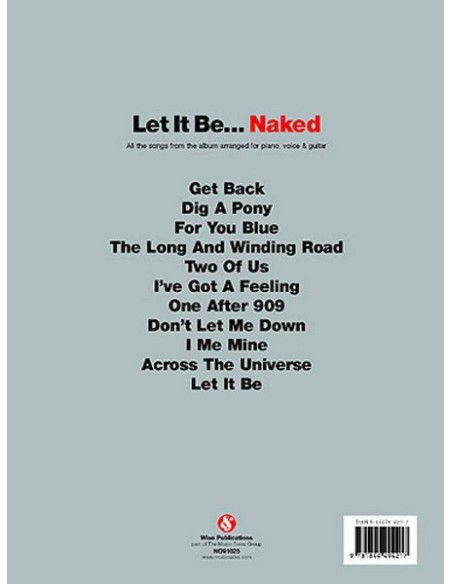 BEATLES-Let It Be... Naked (PVG)