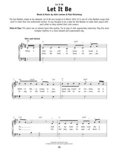 BEATLES - Wirklich einfaches Klavier 2