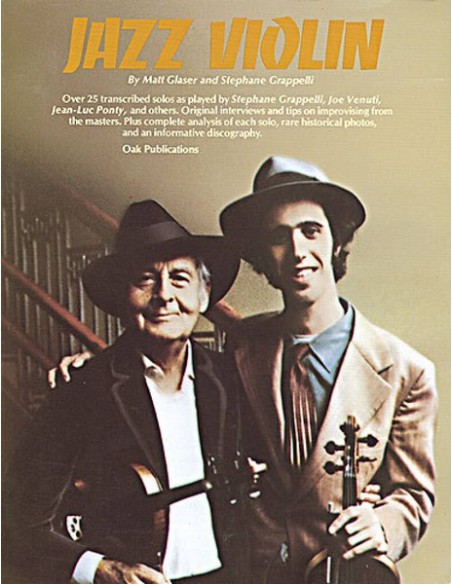 GRAPPELLI & GLASER-Jazz Violin for Violin