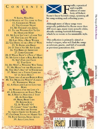 Chansons écossaises de Robert Burns (PVG)
