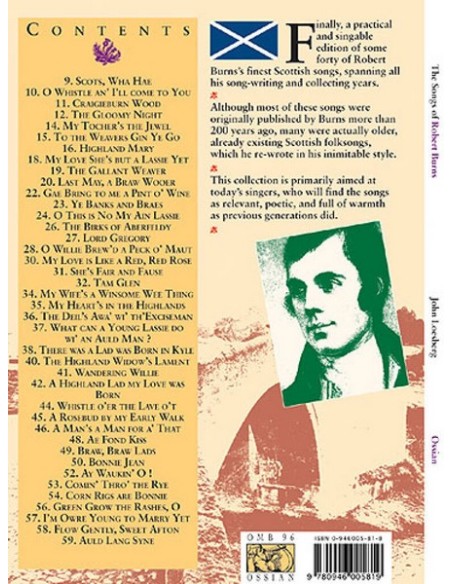 Chansons écossaises de Robert Burns (PVG)