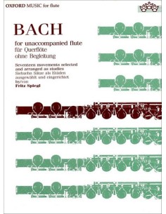 BACH J.S.-Per flauto non accompagnato per flauto (Spiegl)