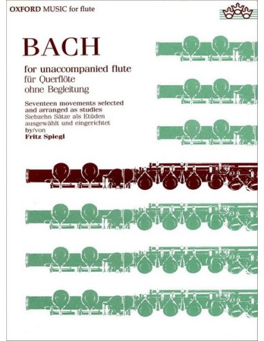 BACH J.S.-Per flauto non accompagnato per flauto (Spiegl)