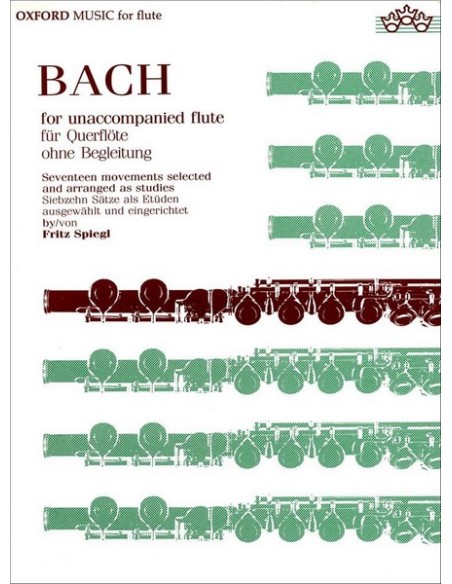 BACH J.S.-Per flauto non accompagnato per flauto (Spiegl)