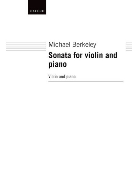 BERKELEY L.-Sonata per violino e pianoforte *