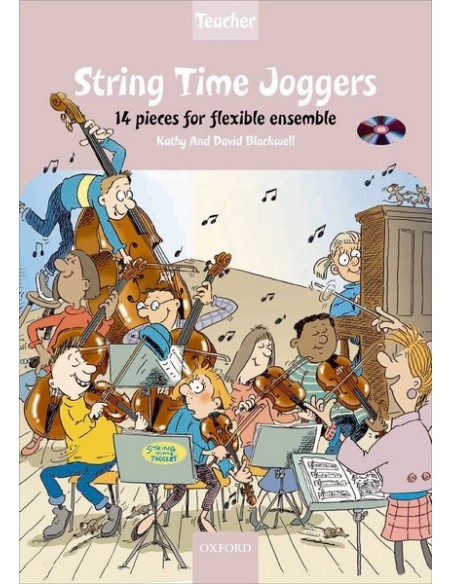 BLACKWELL K.-String Time Joggers (Teacher Pack) (Teacher's Book) String Quartet (Inc.CD)