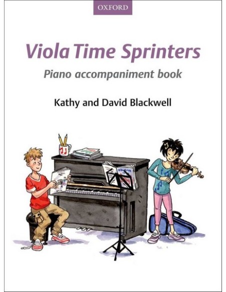 BLACKWELL K.-Viola Time Sprinters (Piano Accompaniment) for Viola