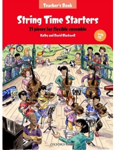 BLACKWELL K.-String Time Starters Teacher's book + CD