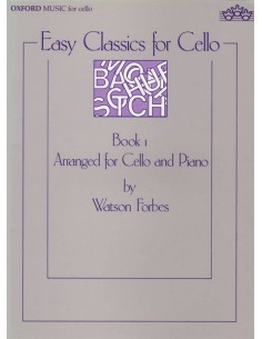 FORBES W.-Easy Classics per violoncello e pianoforte