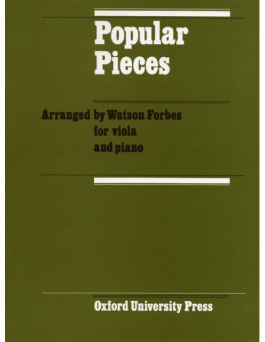 FORBES W.-Pezzi popolari per viola e pianoforte