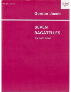 JACOB G.-Bagatelas (7) para Oboe
