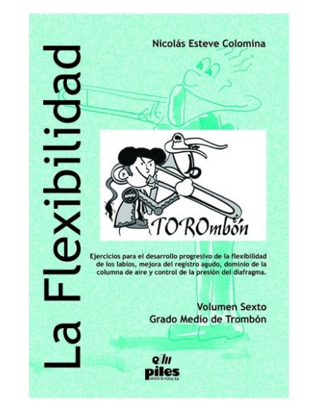 ESTEVE N.-La Flexibility Vol.6 (Medium Degree) for Trombone