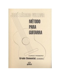 LAZARO J.-Method 1st Logse Elementary Course for Guitar