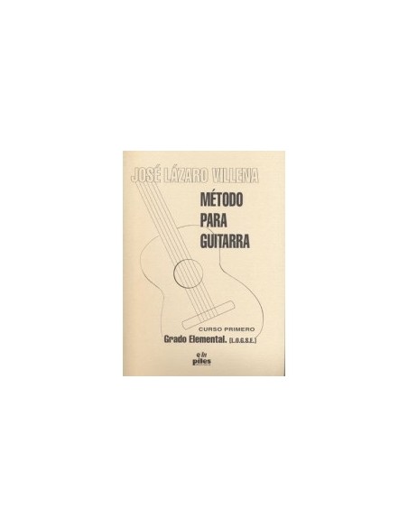 LAZARO J.-Method 1st Logse Elementary Course for Guitar