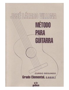 LÁZARO J.-Method 2º Logse Elementary Course for Guitar